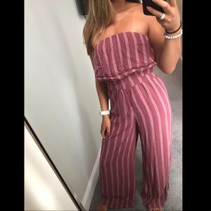 American Eagle strapless jumpsuit